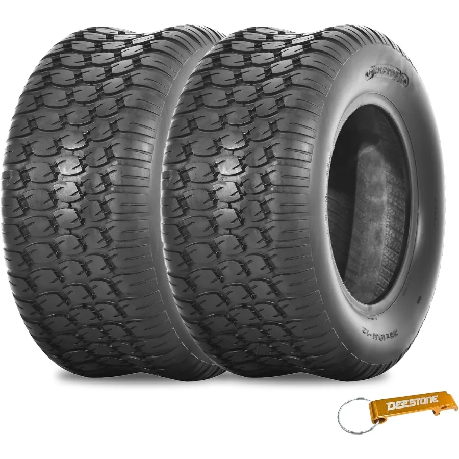 Deestone TURF Lawn Garden Tire D266-20X10.00-8 D266 DS7066 Tire/Keychain Package Tires sold per pair