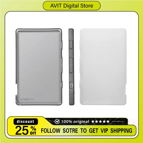 Imagen 1 del producto Funda Protectora de Repuesto para XTEINK X4, Material de PC, Acabado Esmerilado, Negro Mate/Blanco Transparente, para Lector de Libros XTEINK