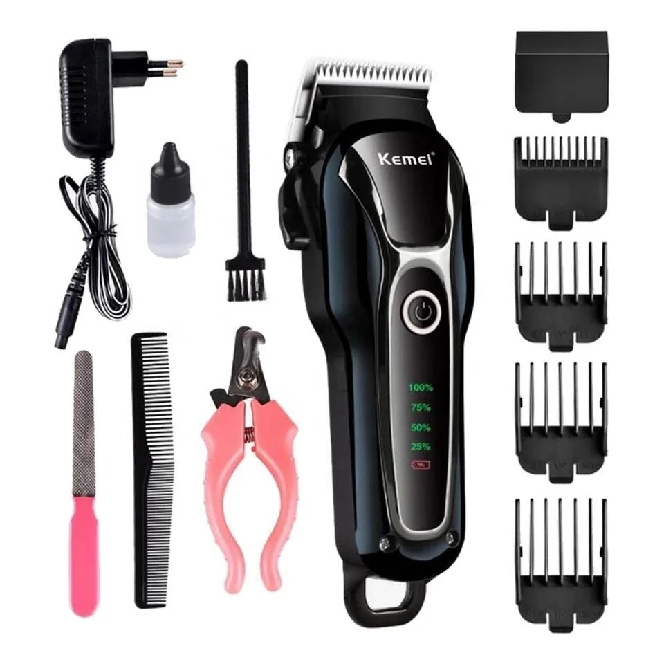 

Family Dedicated Kemei Rechargeable Electric Hair Clipper KM-1991 Cheap House Hold Pet Hair Clipper