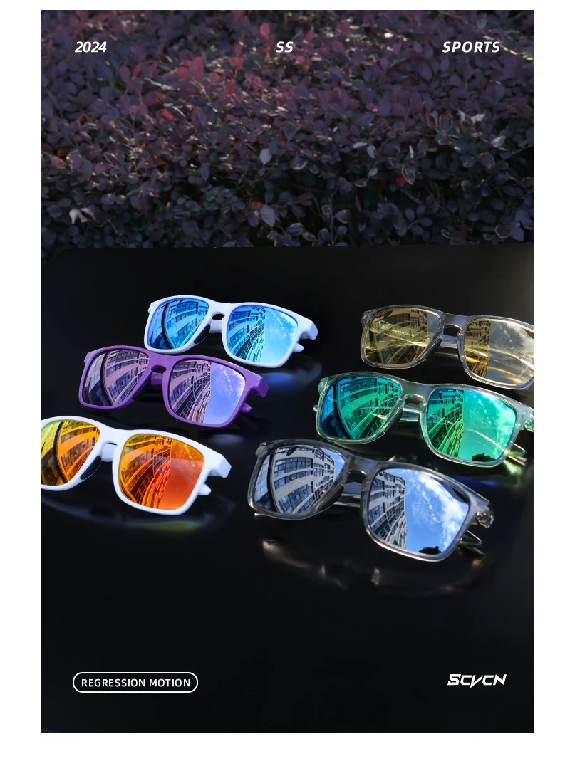 2026 SCVCN Herren-Sonnenbrille 2026 Polarisierte Camping-Damen-Wander-Fahrbrille Sport UV400 Gläser Y2K Brille Luxus-Eyewear – Detail 15