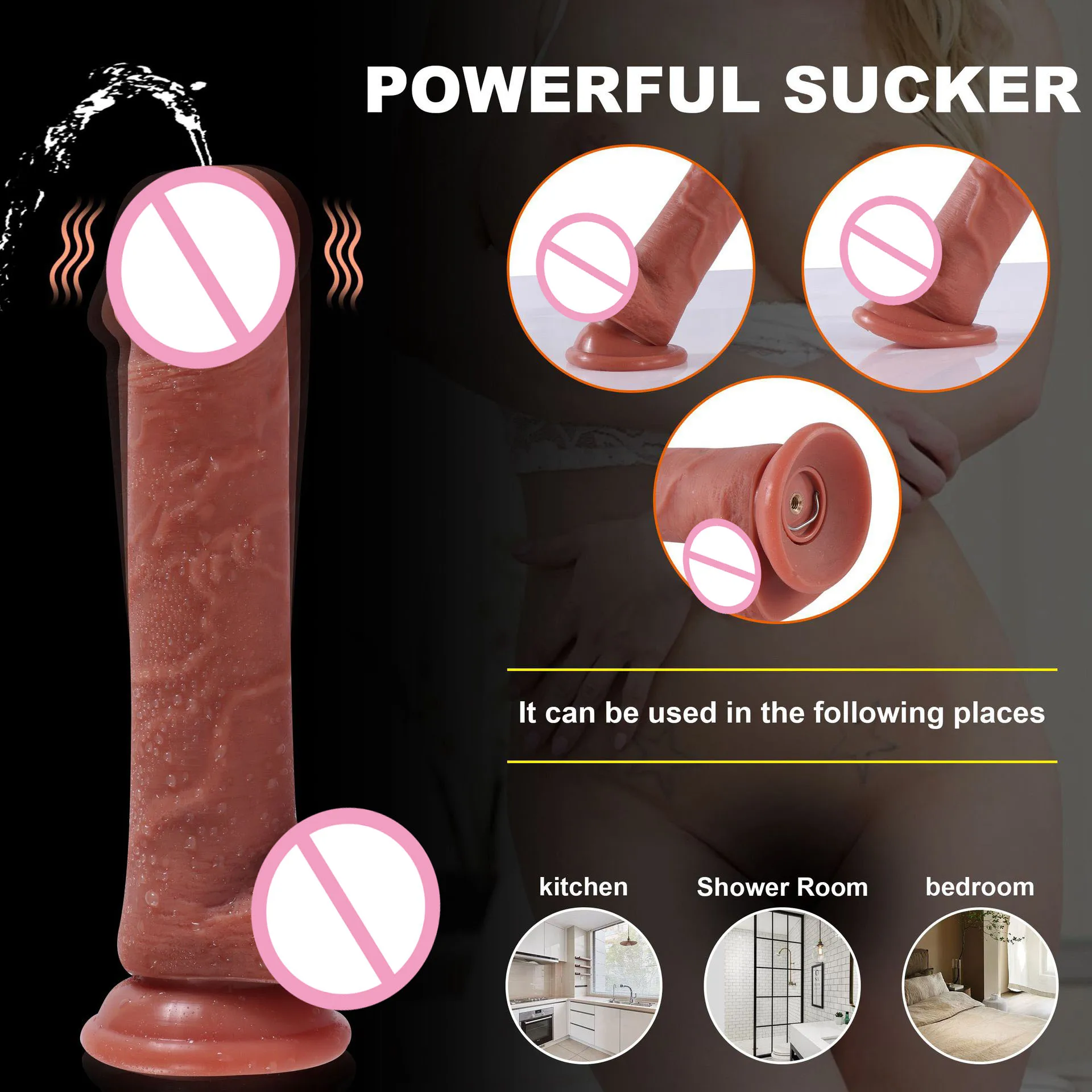 8.42 Inch Remote Control G-spot Vabration Dildo Realistic Water Spray Penis for Women Pleasure Adult Masturbation Sex Toys