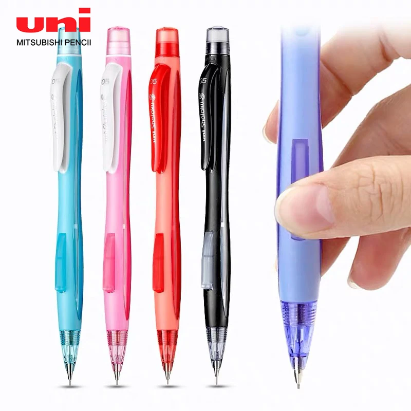 UNI Mechanical Pencil M5-228 Candy Color Writing Not Easy Break The Side Press Out The Lead Student School Supplies Stationery