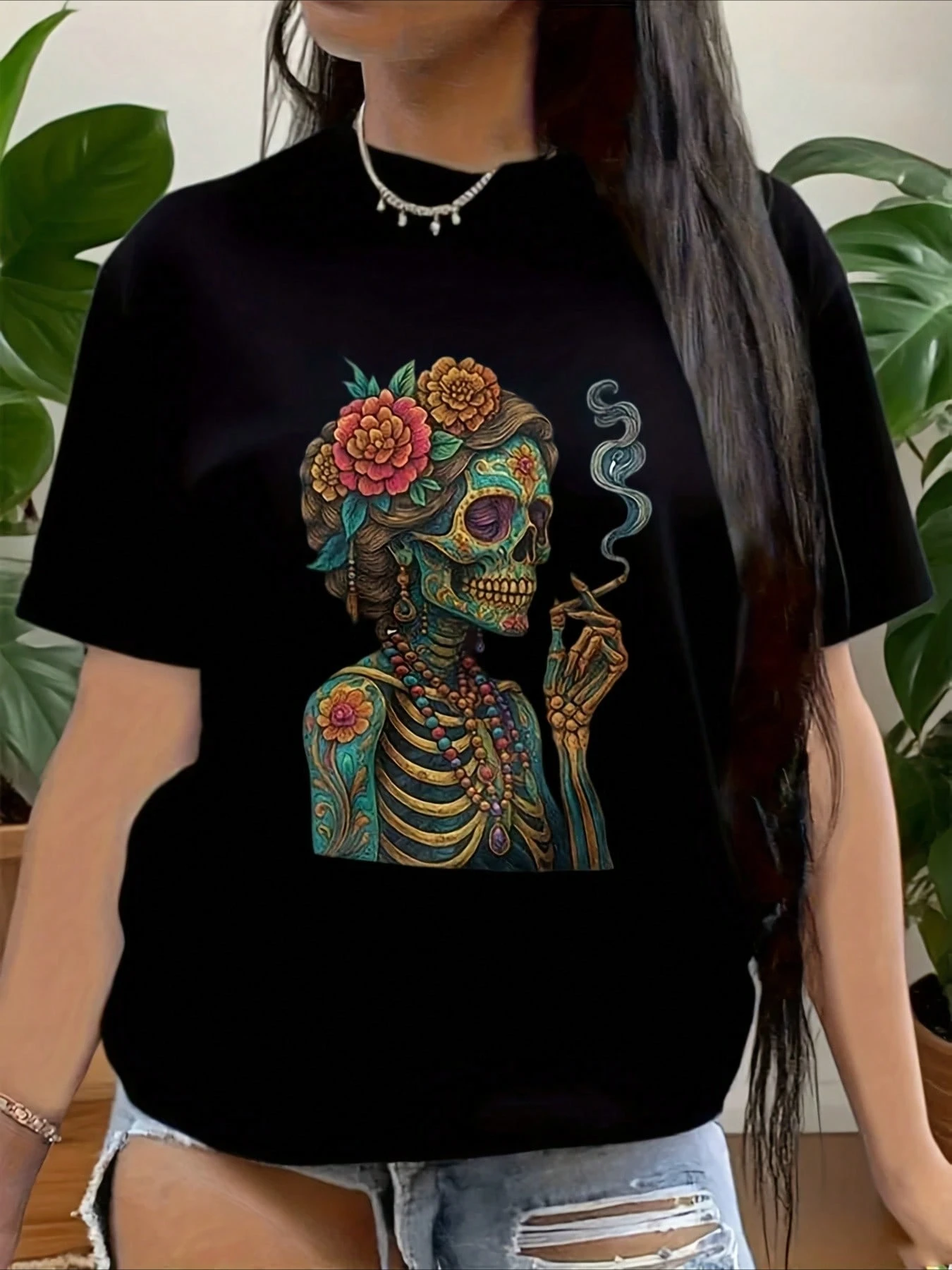 

Новая женская футболка больших размеров с принтом, повседневная свободная модная футболка с коротким рукавом, мягкая, удобная и дышащая, для спорта на открытом воздухе