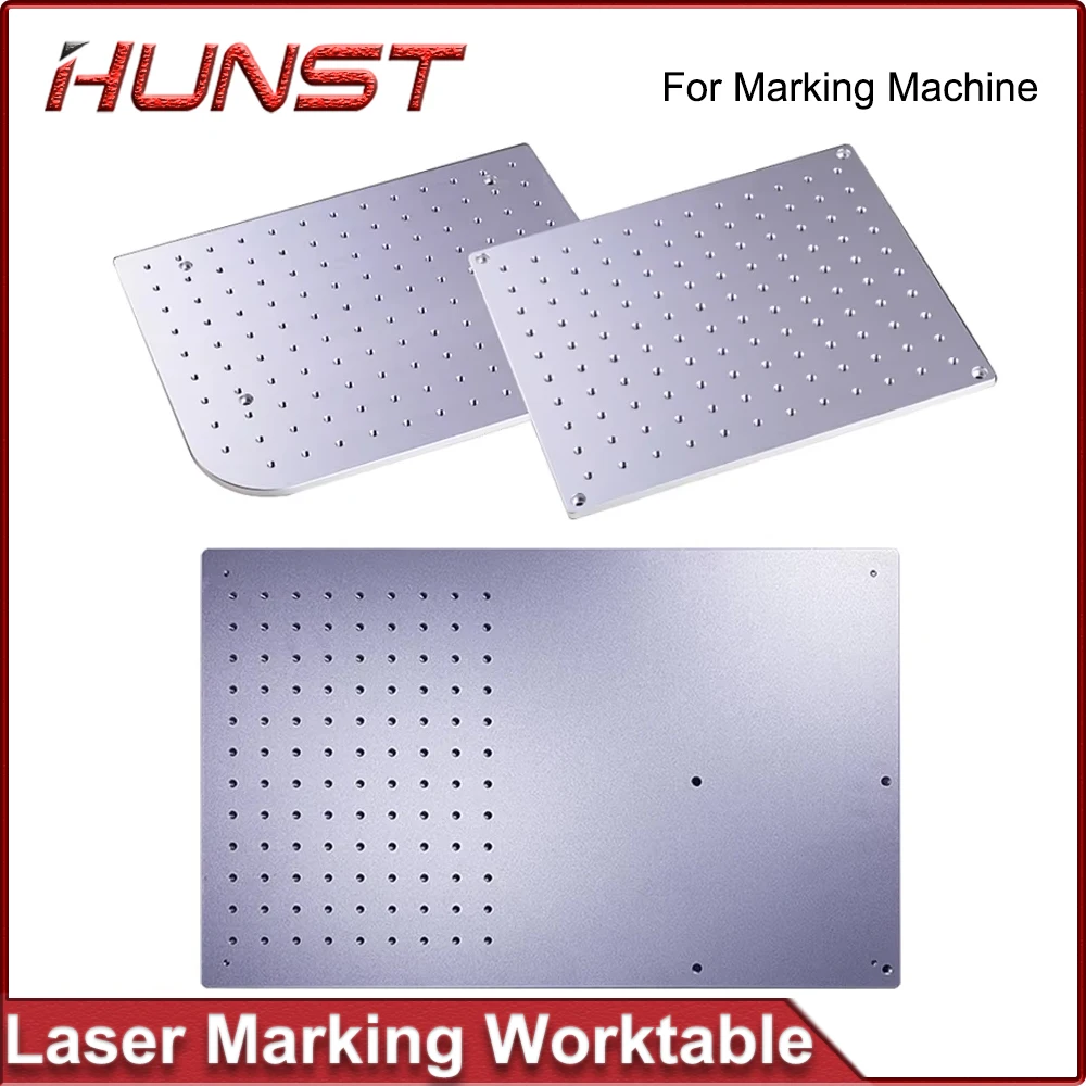 

Рабочая платформа из алюминиевого листа HUNST 320*280 мм, 350*550 мм и 345*270 мм для оптоволоконной УФ-лазерной маркировочной машины CO2.