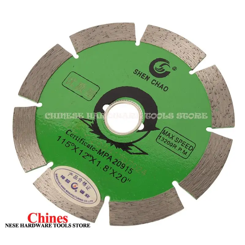 Высококачественные алмазные диски для плитки 115 — идеальный инструмент для угловой шлифовальной машины для резки каменной напольной плитки и создания точных долбежей
