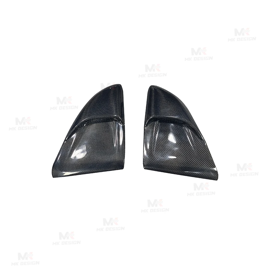 

Carbon Fiber Rear Window Shutter Side Vent Louvers Cover for Porsche 718 981 Cayman 2016+ Window Trim Cover Car Accessories