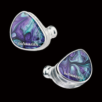 INAWAKEN DAWN-MS 11.2mm SDPGD  Dynamic Driver IEM  OFC Silver shielded Cable with 3.5 mm single-ended Terminal