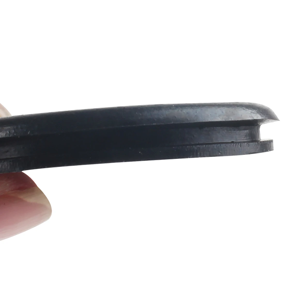 Oeillet de câblage en caoutchouc noir, 1 à 20 pièces, 14mm 16mm-150mm, bouchon à trou borgne simple face, protection des fils électriques, joint d'étanchéité