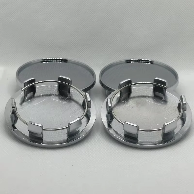 4Pcs/Set Blank No Logo 69mm Wheel Center Cap For Audi Rim Hub Centre Caps Hubcap Cover Accessories Fit 65mm Car Wheels Sticker