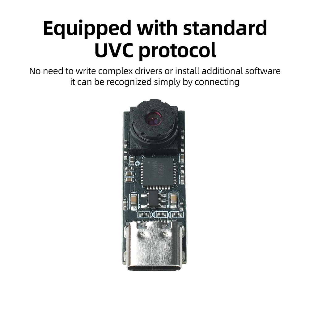 Mini-USB-Typ-C-Kameramodul für ESP32-S3 Entwicklungsboard 65 ° Kamera UVC-Protokoll 720P, 1280×720, für ESP32-S3 Kameramodul – Detail 7