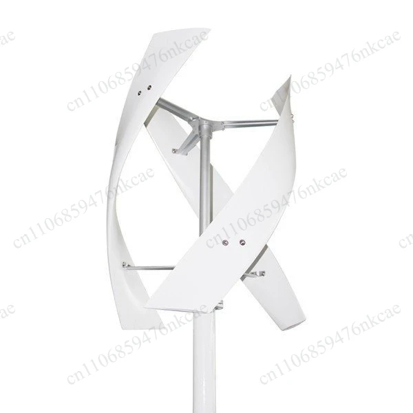 100 to 600W vertical axis wind turbines, breeze start, lighting monitoring battery powered