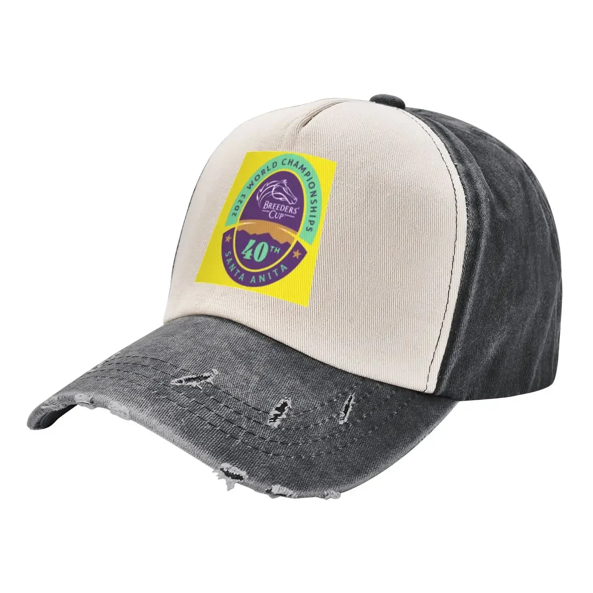 Casquette de baseball Santa Anita 40th Breeders Cup, Championchips, chapeau de plage Anime, chapeau drôle, visière de plage pour femme, casquette de balle pour homme, 2023