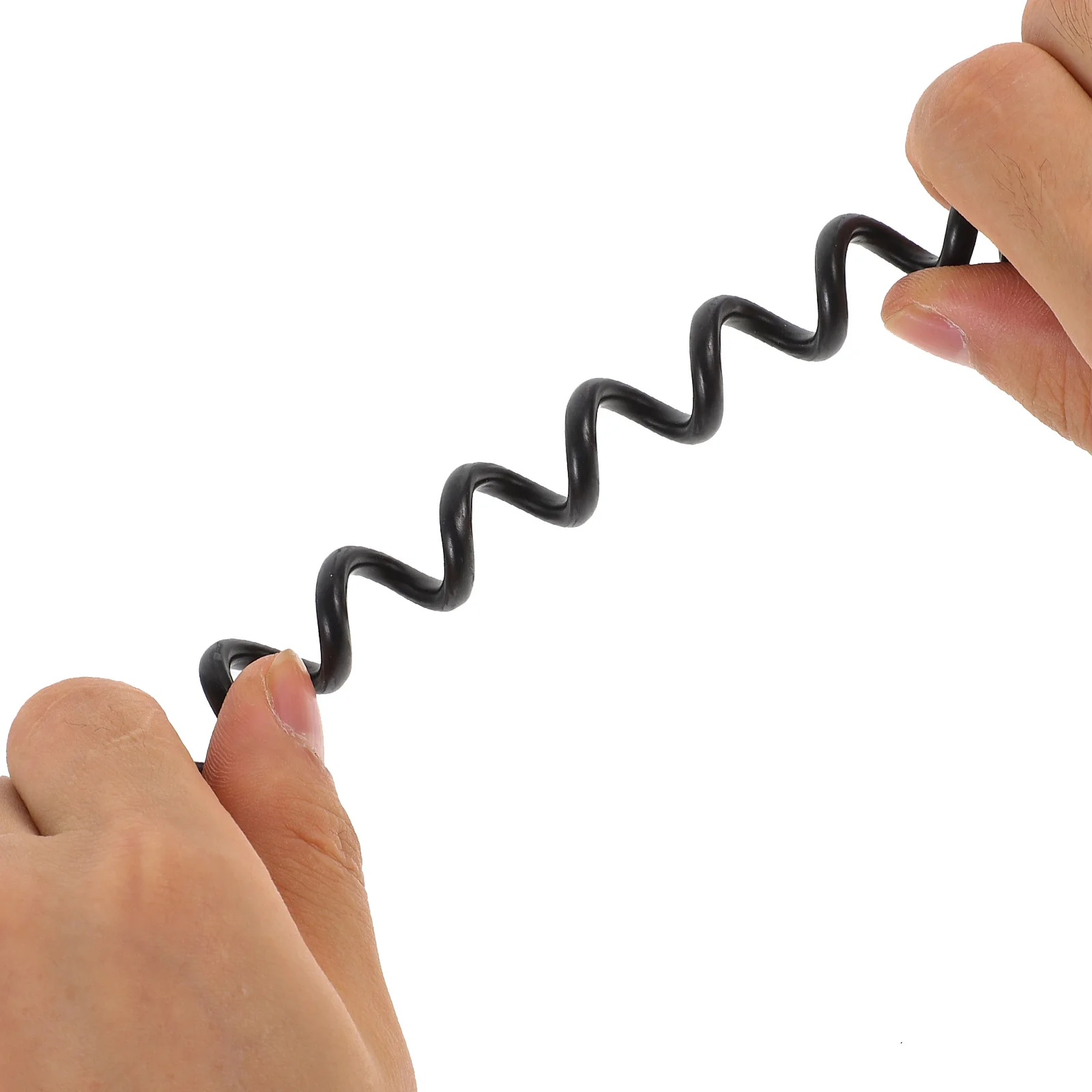 

2Pcs Fast Charging Type-C Cable Spring Wire 18m Long USB Type-C Data Sync Cable Car Use Phone Accessory Phone Part