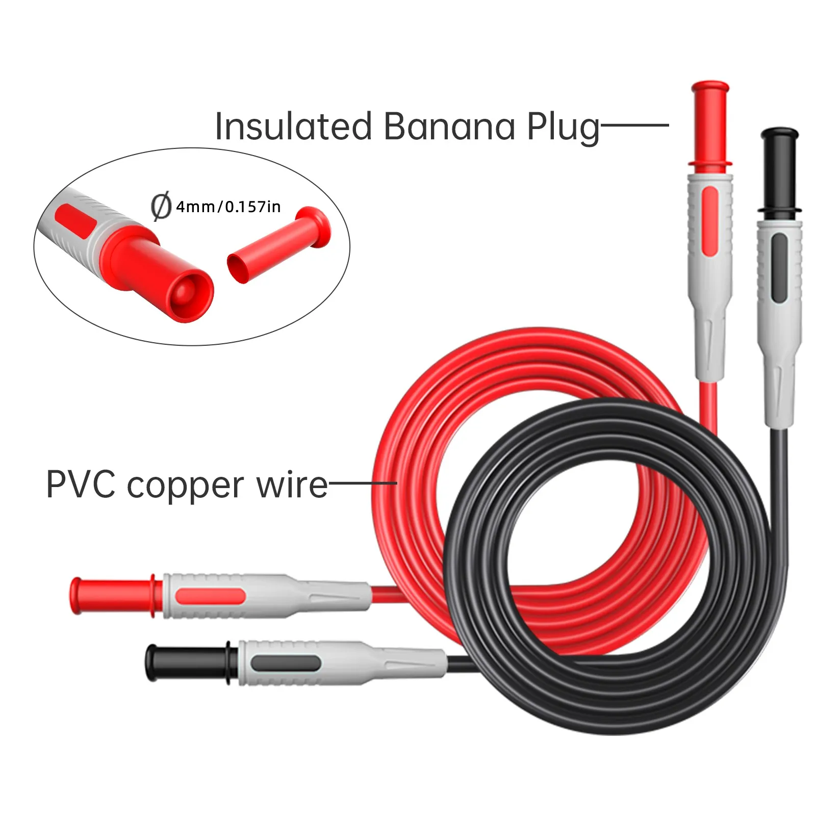 High Quality Multimeter Test Lead Kit BNC-Test Cable Test Probe IC Test Hook Automotive Repair Tool Set P1600 Series