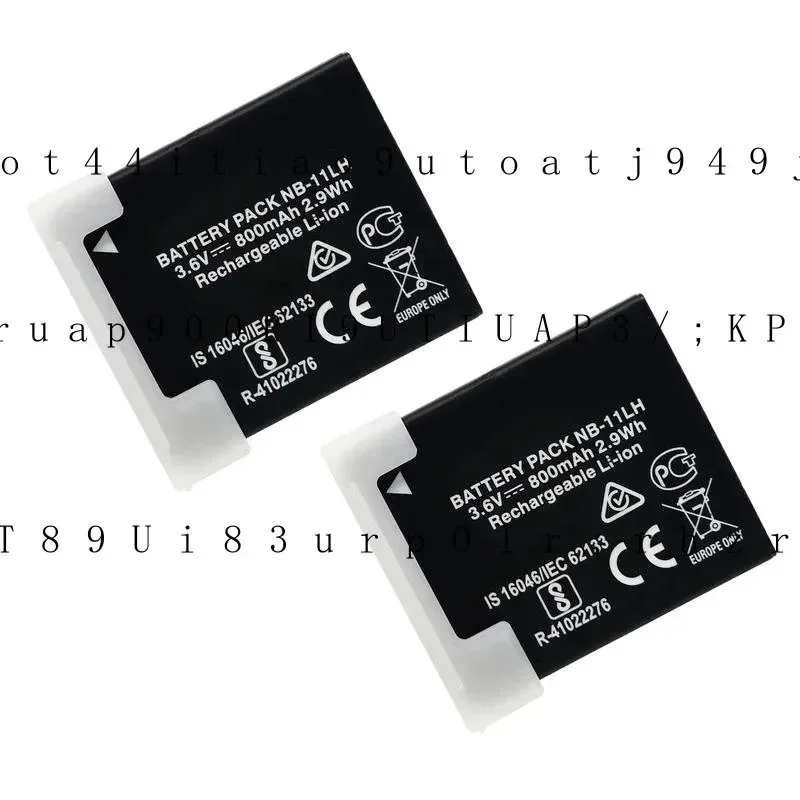 zh 10pcs  800mAh NB-11LH NB-11L Battery Camera For Canon PowerShot A3400 A3500 A4000 SX430 SX420 IXUS 285HS IXUS245/170/180 JM