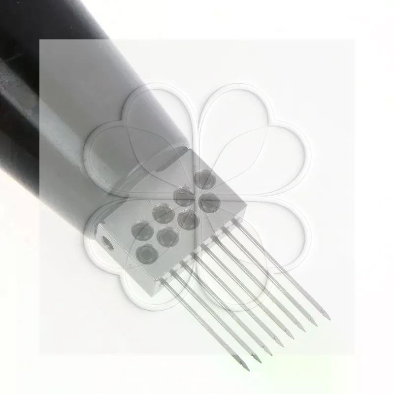 Multi-Needle Hair Injection Tool Kit 1 Set Beauty School Training Wig Tools for Toupees Hair Topper Mannequin Head