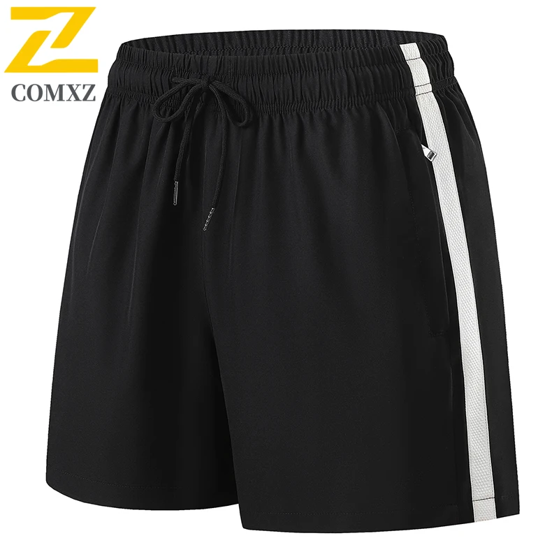 

Summer Sports Shorts Men's Casual Gym Exercise Running Ice Silk Quick Dry Shorts Jogger 2025 Trendy Elastic Waist Bermuda Shorts