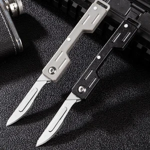 Folding knife mini performance, EDC medical scalpel, outdoor pocket machine cost Main Main Sales EDC - №5