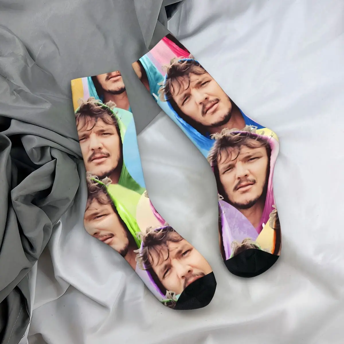 Collage Original Willow Days Pedro Pascal Unisex Winter Socks Outdoor Happy Socks street style Crazy Sock