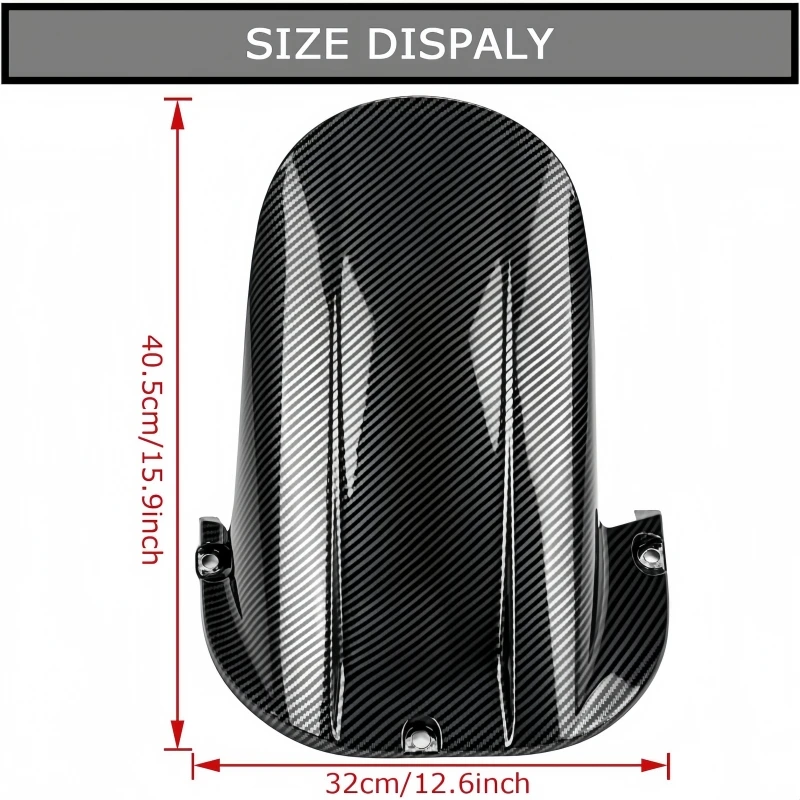 Motorcycle Rear Mudguard Splash Guard Wheel Tire Hugger Proof Tire rear fairing for YAMAHA YZF R1 YZF-R1 1998 1999 2000 2001