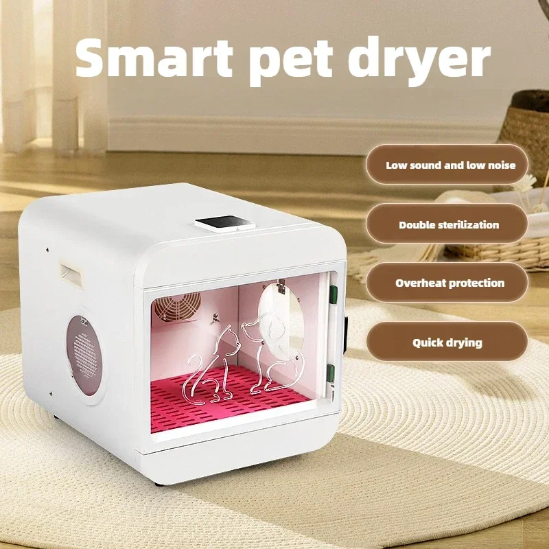 Household Pet Drying Box Small Water Blower Dog Dryers Cat Dryers Pet Blower Dryer Household Pet Hair Dryer Box Dog Dryer