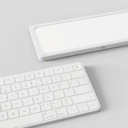 Funda protectora de silicona para Apple 2024 USB-C Magic Keyboard con Touch ID y teclado numérico para teclas de diseño estadounidense