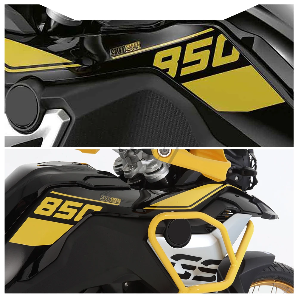 For BMW F850GS F750GS 2018-2021 40 Year Decals Motorcycle Fairing Sticker Kit