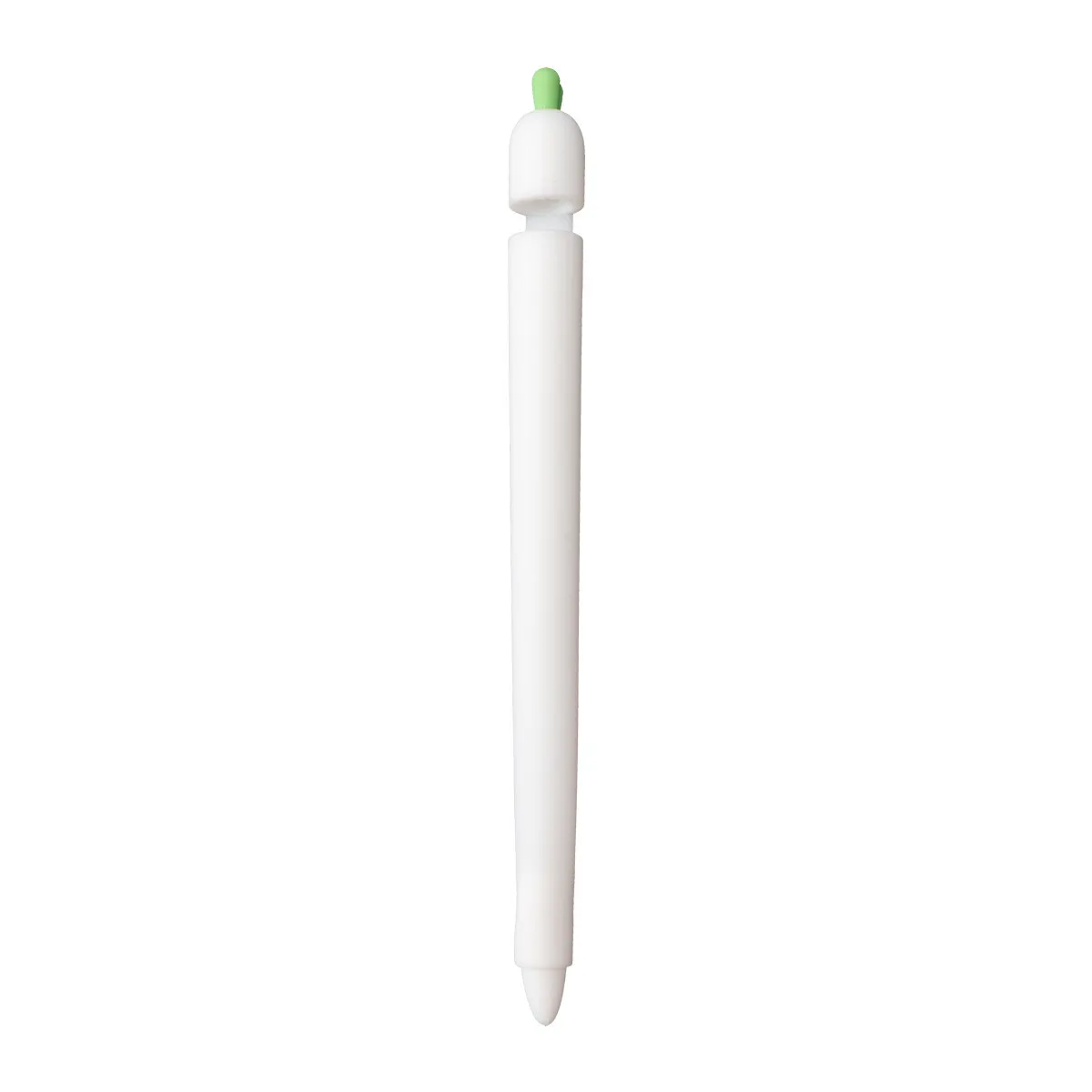 

Силиконовый чехол-держатель Carrot Stylus Sleeve для Apple Pencil 1, белый, противоскользящий, защитный, легкий, эргономичный