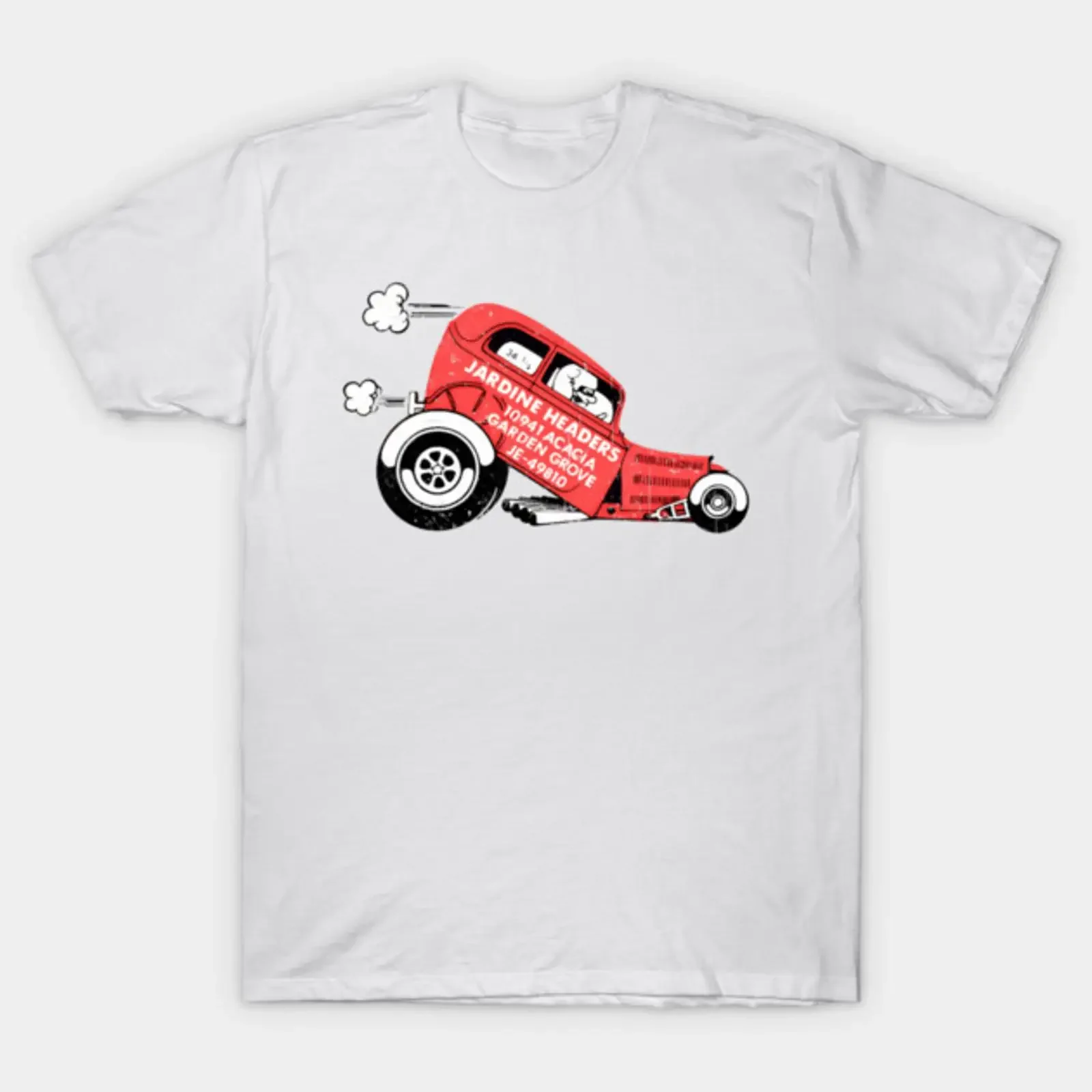 Jardine Headers Dragster T Shirt vintage Washed Casual Stylish Soft Comfortable Breathable Stretched homme designer clothes