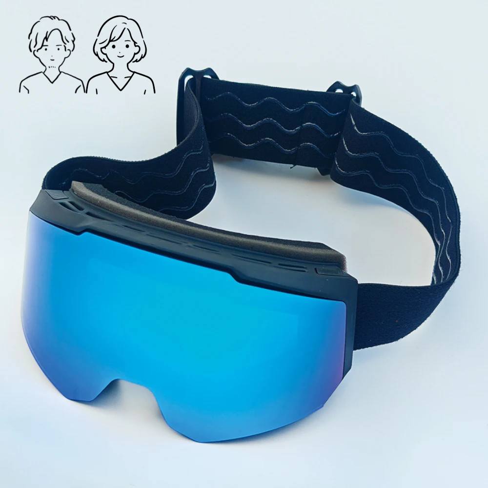 

Модные защитные снежные очки, линзы высокой четкости, ветрозащитные, дышащие, пылезащитные, унисекс, аксессуары для сноуборда, зимние виды спорта