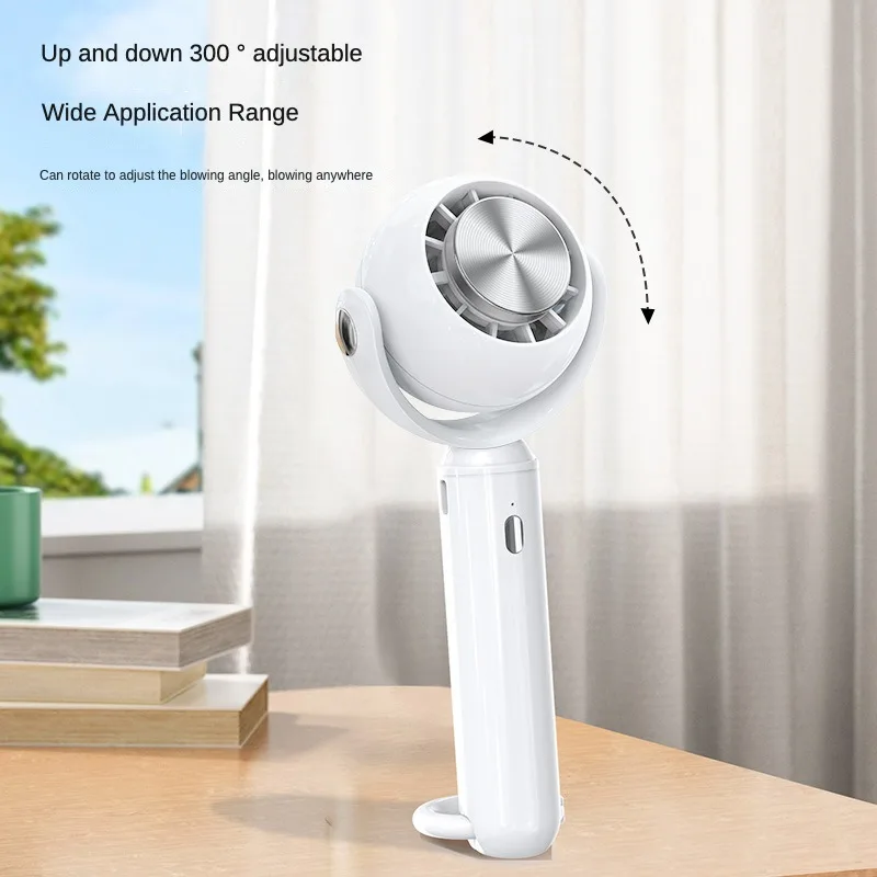 Ventola da tavolo portatile per attività all'aperto con raffreddamento a semiconduttore e Mini ventola ricaricabile per bambine