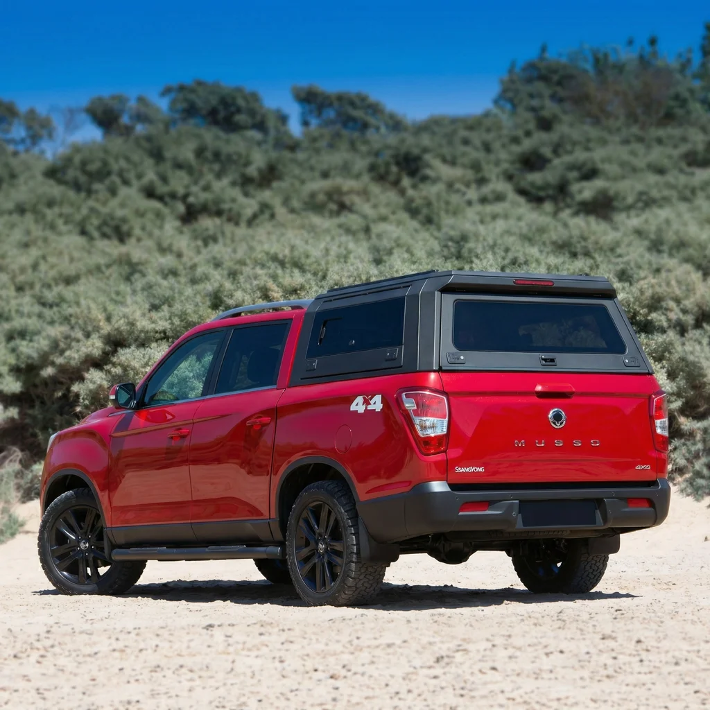 

Dream Garage In Stock Customized Offroad Truck Bed Cap High Profile 4X4 Canopy Pickup Toppers OEM-Style Fit For MUSSO 2020+/JAC