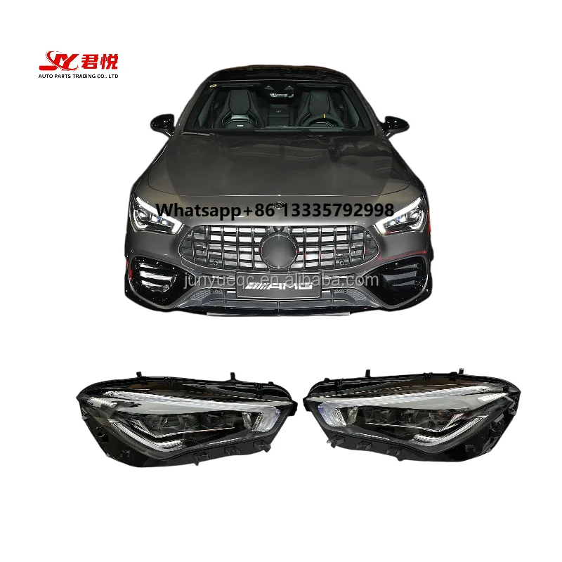 

Suitable for MercedesBenz CLA Models High-end Headlights W118 CLA200 CLA220 CLA250 CLA45 CLA35 Original Disassembly Parts