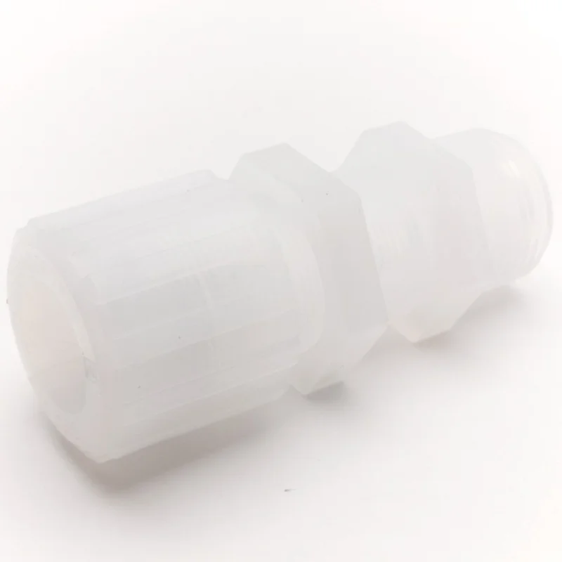 1 Piece New GAMS-1212-P Male Straight Adapter PFA, 150psi, 3/4