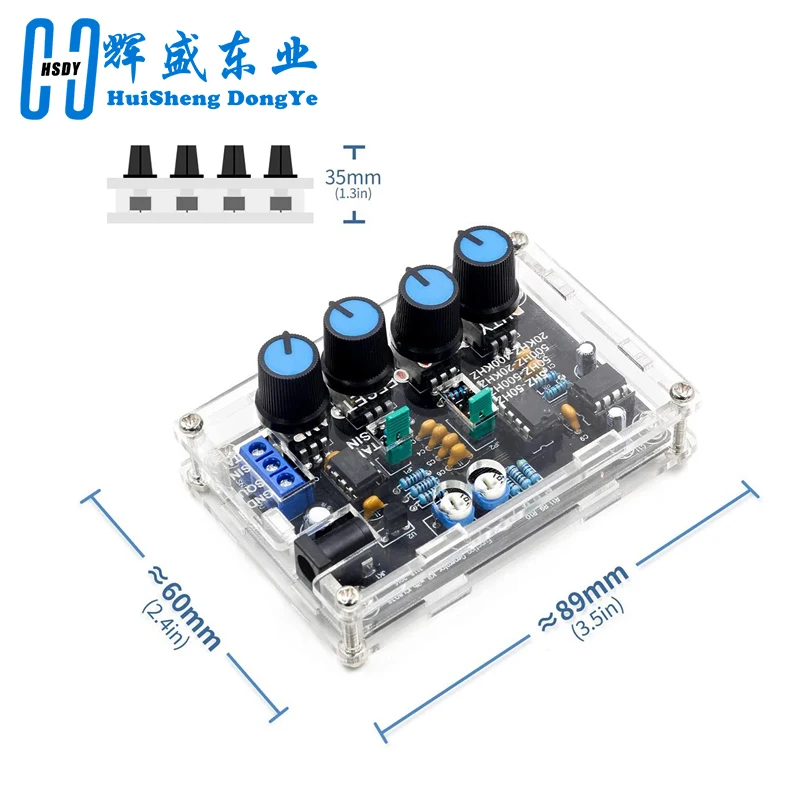 ICL8038 générateur de Signal basse fréquence multifonction soudage multi-ondes Kit d'expérimentation de Circuit électronique bricolage