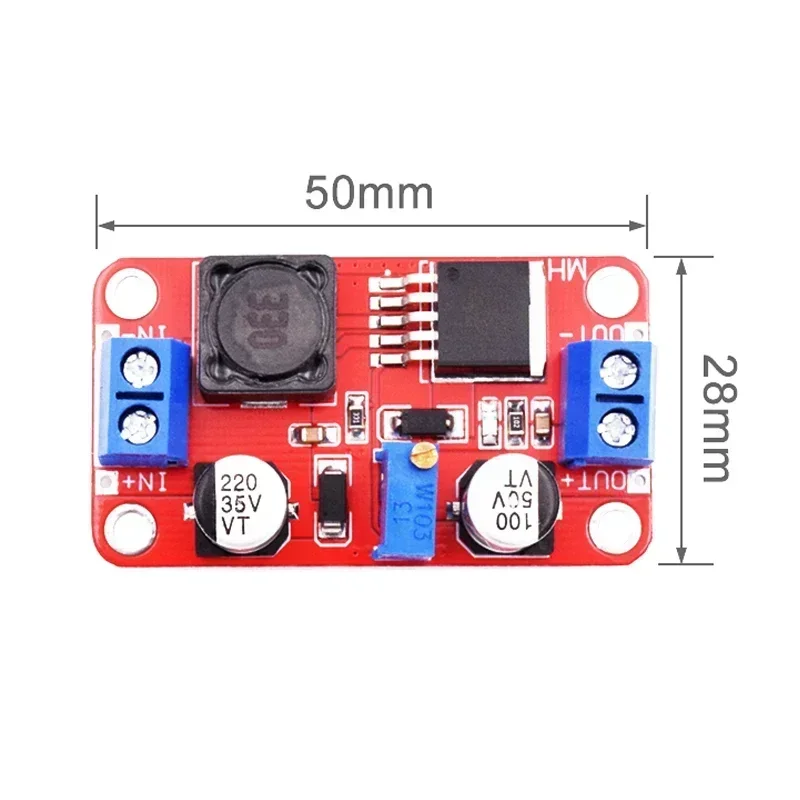 5pcs/lot XL6019 DC-DC Step UP Power Module Boost Voltage Converter 3-35V To 5-40V Adjustable Voltage Regulator Stabilizer