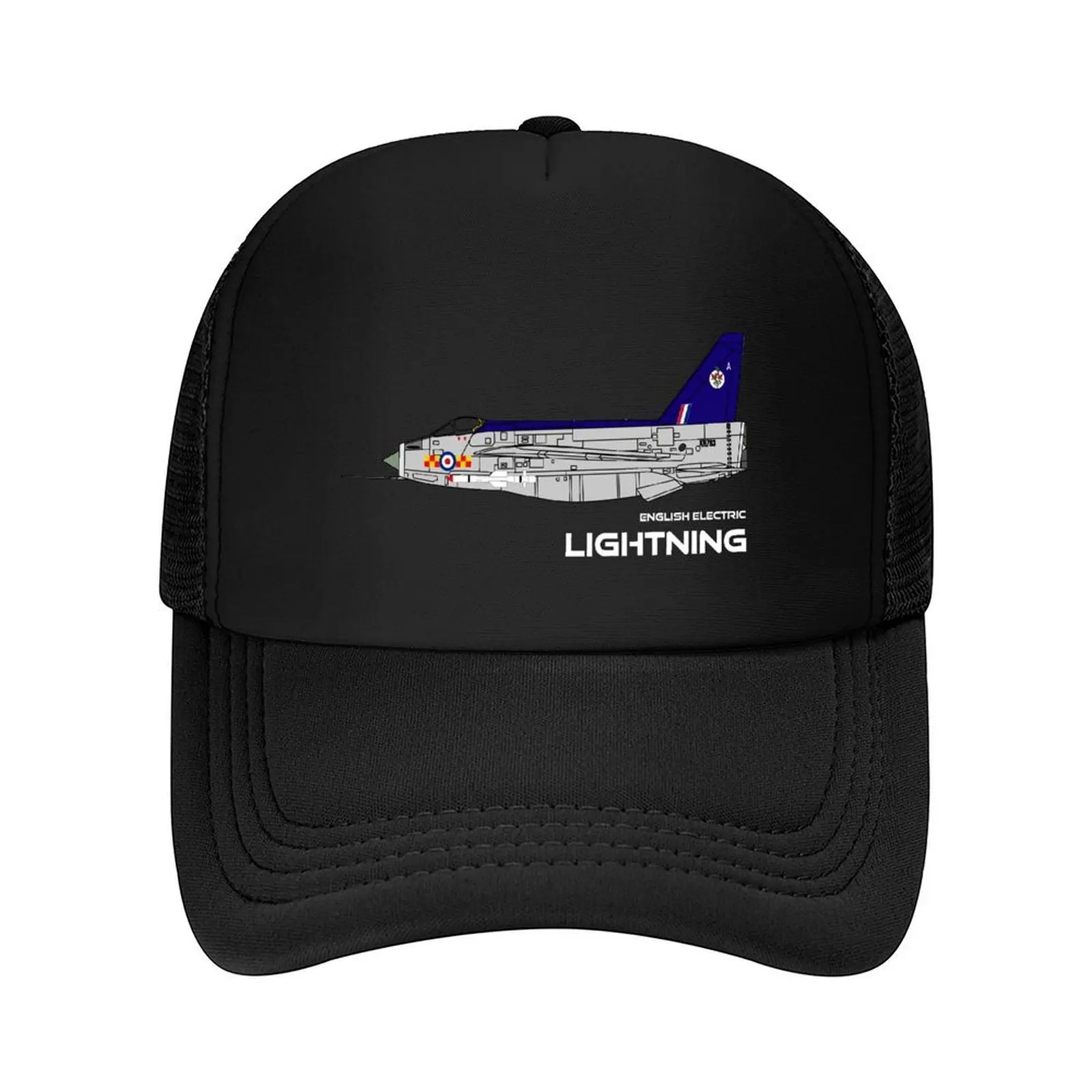 

English Electric Lightning (92 Sqd RAF) Baseball Cap Icon golf hat genuine Snapback Cap Horse Hat Golf Wear Men Women's