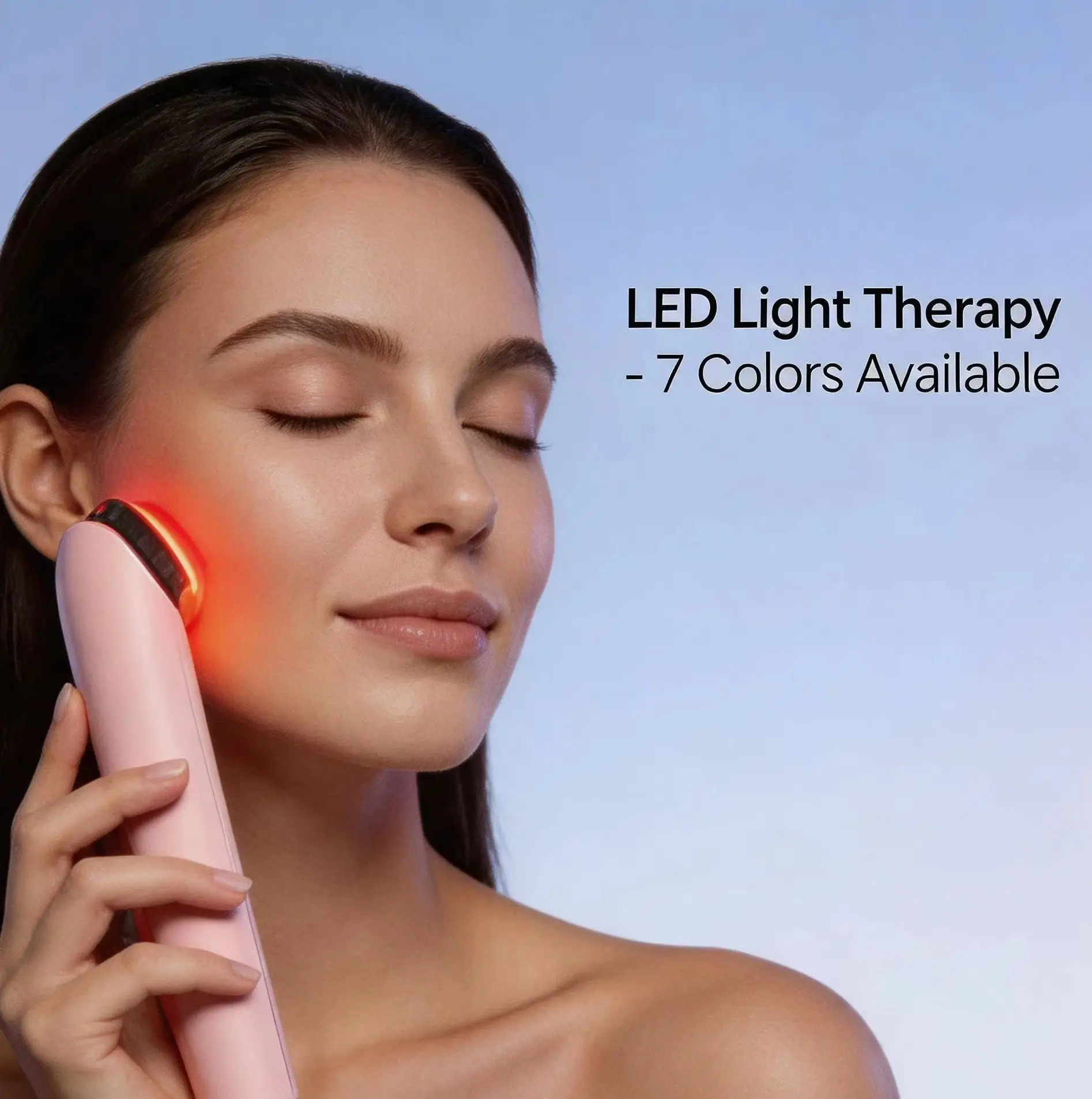 

7 Colors Age-R Booster Pro Microcurrent Eye Lift Tighten Massager Beauty Device facial