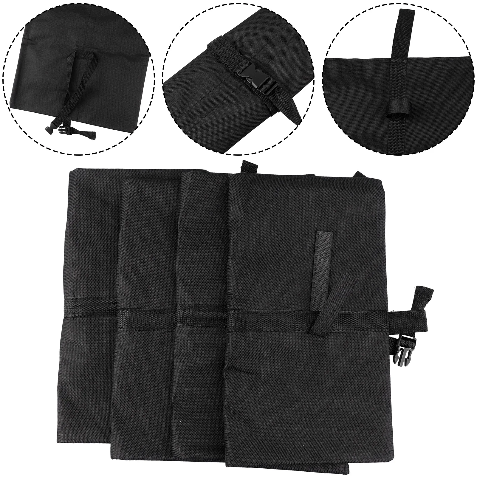 4pcs Sand Bags Garden Gazebo Foot Leg Feet Weights Waterproof For Secure Marquee Party Tent Set 600D Oxford Cloth 34*33cm