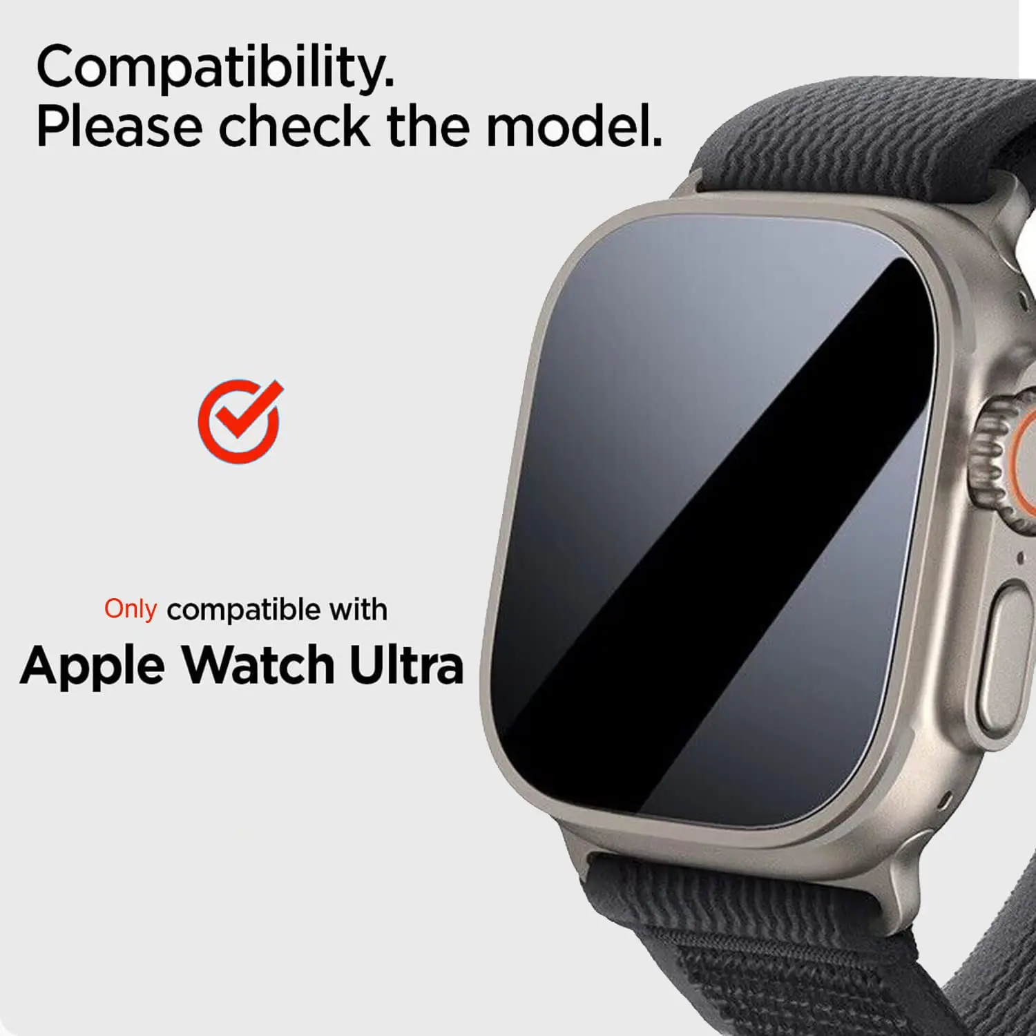 1-5PCS Tempered Glass Screen Protector for Apple Watch Ultra 49mm Protective HD Film Waterproof Easy Install for iWatch Ultra 2