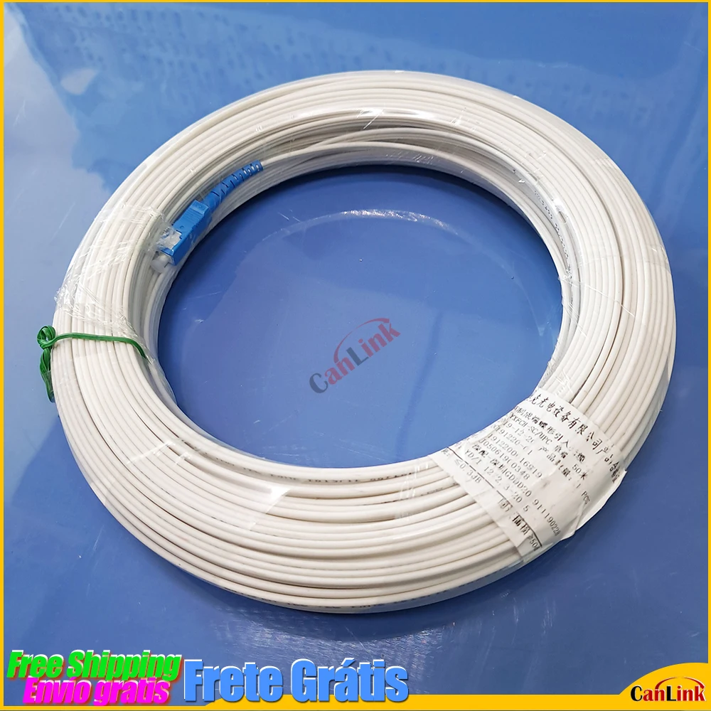 

10m 20m 30m 50m SC UPC- SC UPC Armored Outdoor Drop Cable SM FTTH SC UPC Drop Patch Cable Singlemode Fiber Optic Jumper Cable