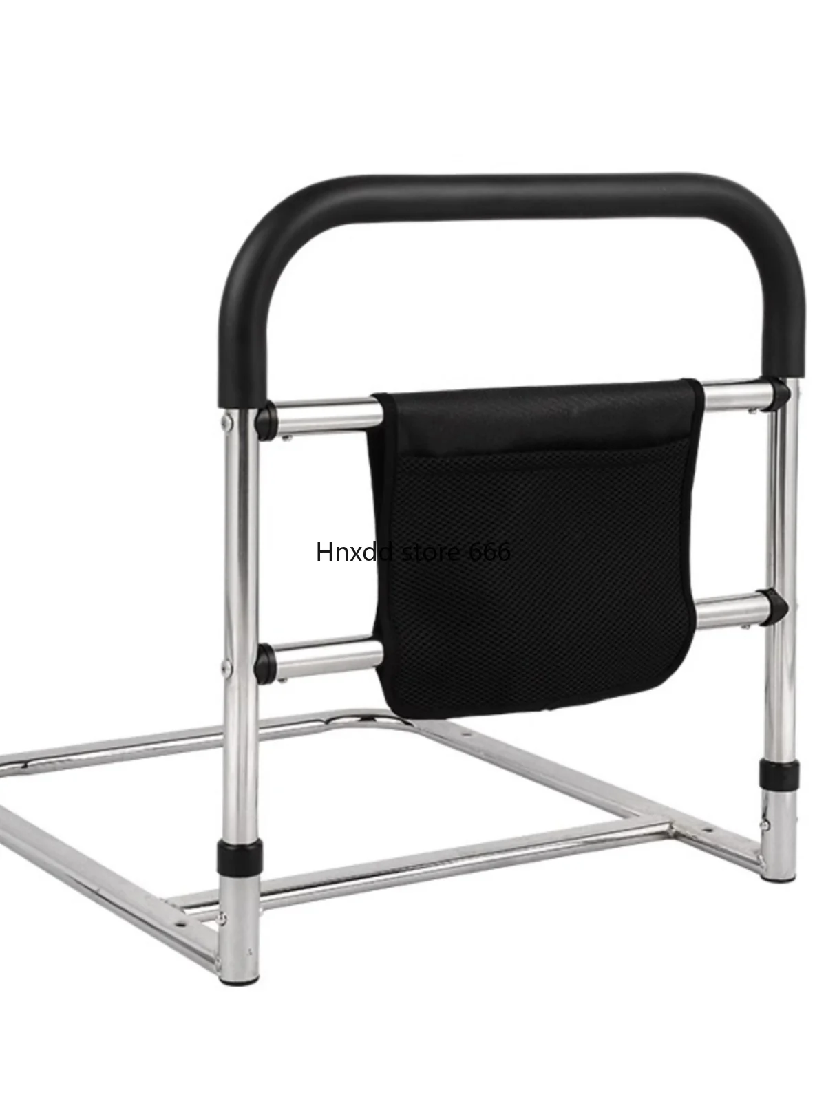 Bedside handrail old man punching up aid