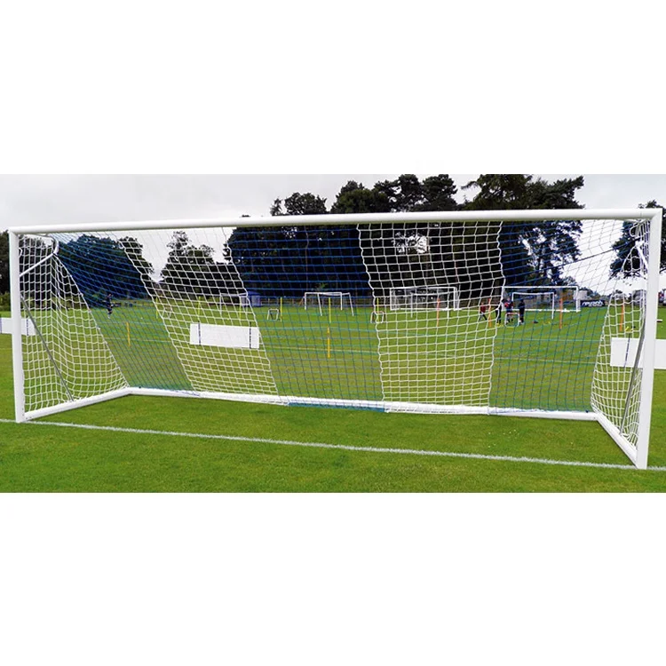 공장 맞춤형 축구 테니스 네트 고품질 폴리에스터 블랙 화이트 스포츠 축구 네트