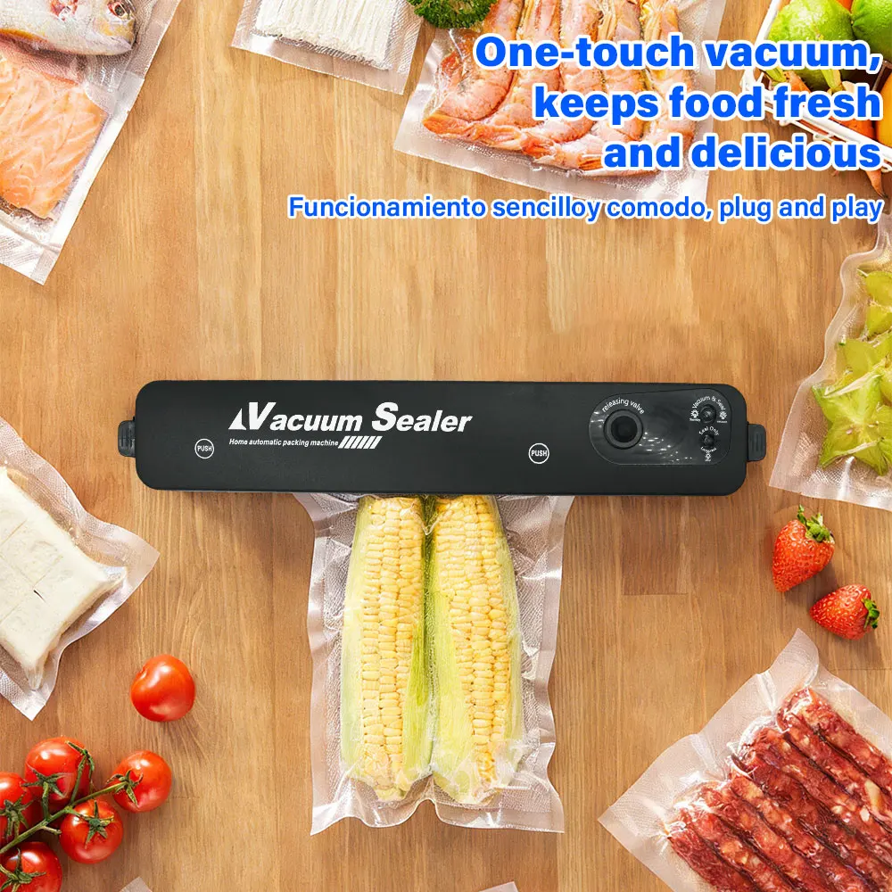 2026 New Food Sealing Portable Home Vacuum Kitchen Helper 110V 220V Automatic Packaging Machine Food Vacuum Sealing Machin