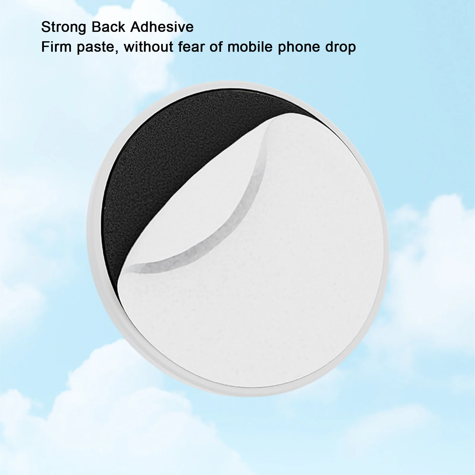 Adhesive Smartphone Holder 900g Suction Force Magnetic Phone Wall Mount Strong Adhesion with   for Car Bathroom Mirror