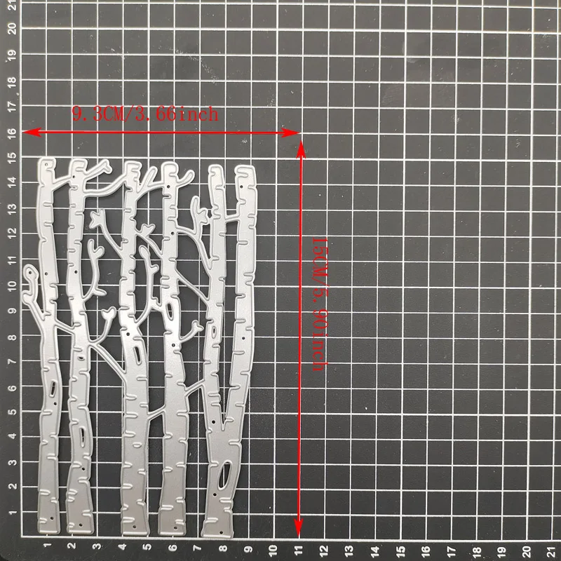 Wycinek z wykrawacze szablony do cięcia metalu w tle drzewa Album Diy stempel karta papierowa wzór tłoczenia nóż do rękodzieła formy