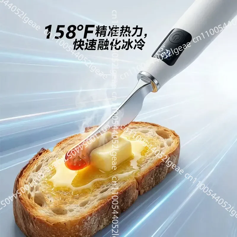 Electric Heating Butter Knife Self-melting Cheese Knife Household Rechargeable Toast Knife