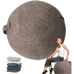 Premium Yoga Ball Cover protettiva Gym Workout Balance Ball Cover per esercizi di Yoga accessori per il Fitness 55/65/75/85cm