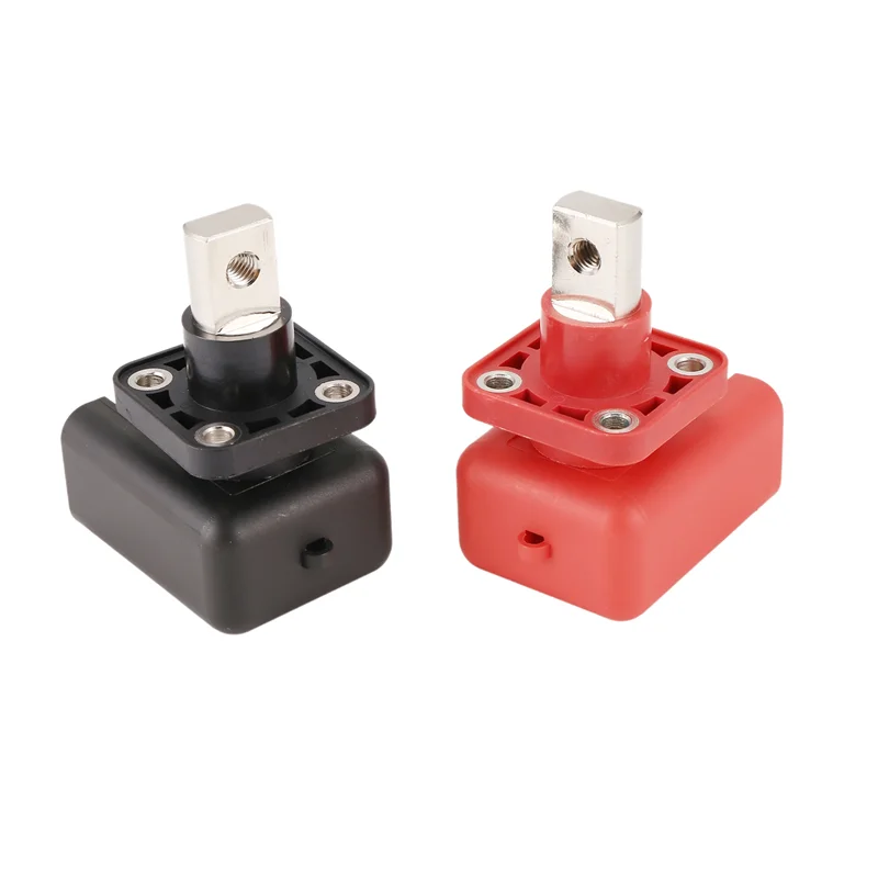 

200A Allcopper Lithium Battery Terminal Block High Current Energy Inverter Plug Wall Mounted Type Storage Connector 4PCS