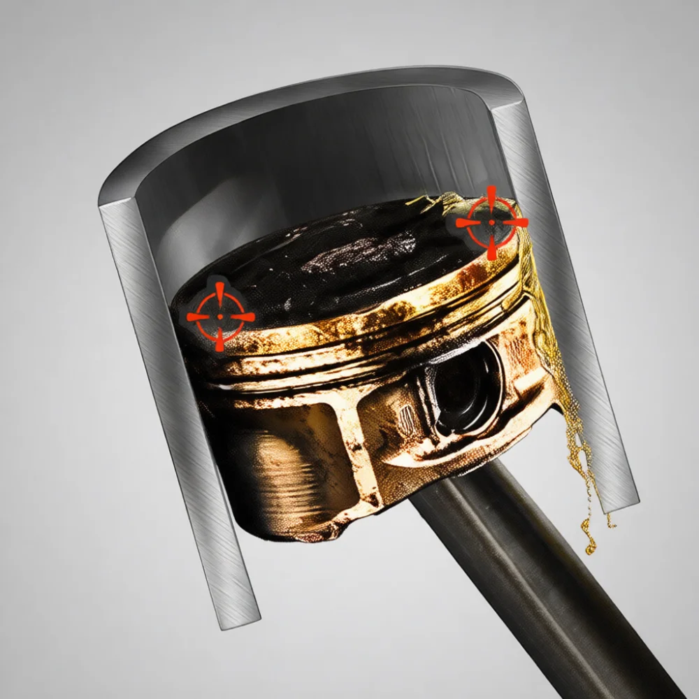 Car Piston Ring Repair Fluid Engine Oil Consumption Reduction Cleaner Anti Wear Protection Treatment Automotive Maintenance